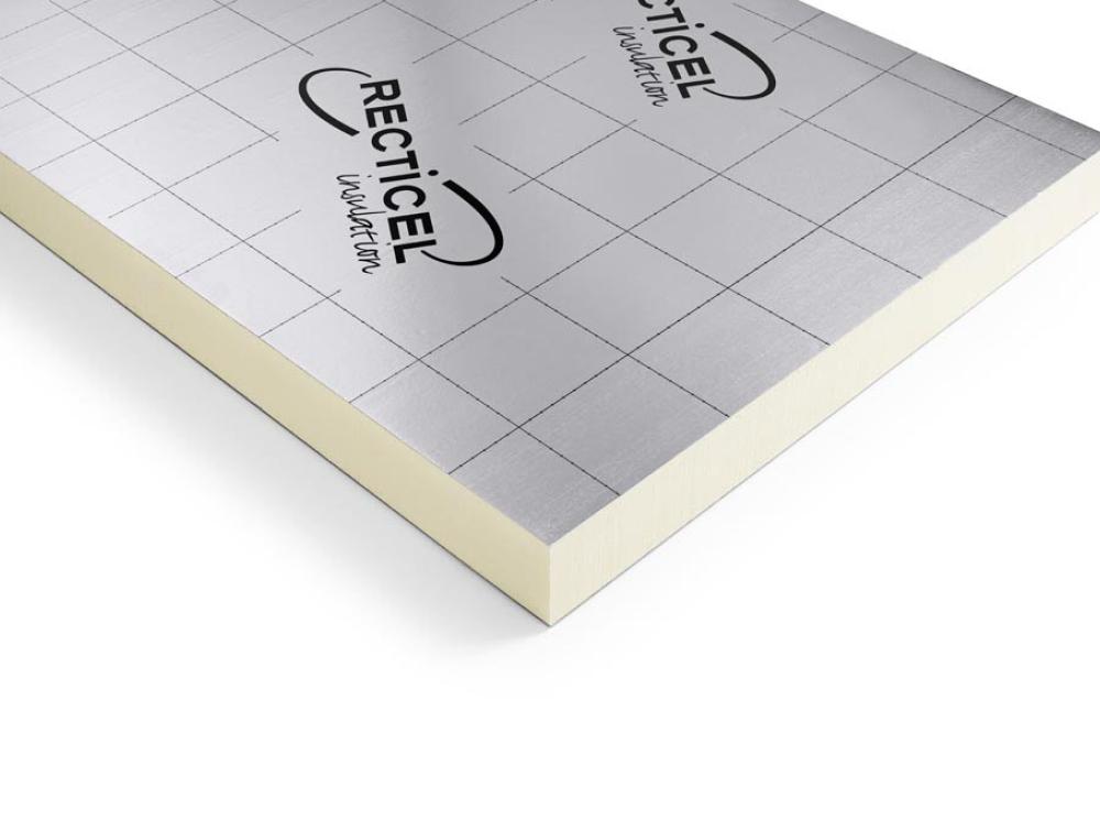 Recticel Eurothane® Silver - PIR 2-zijdig Aluminium