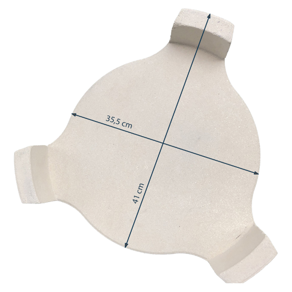 Heat Deflector Kamado 21″