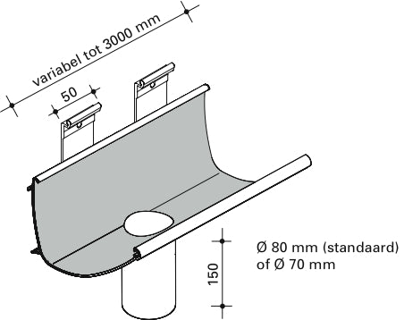aqualine uitloopstuk