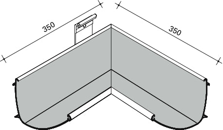 aqualine binnenbuitenhoek