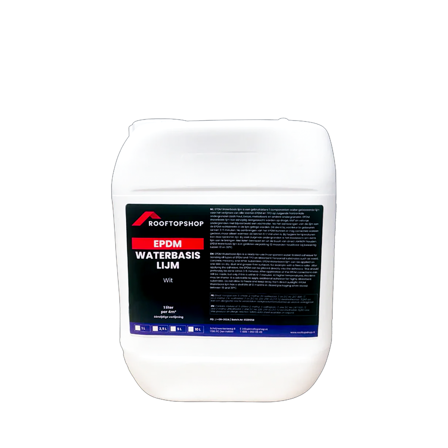 EPDM Bodemlijm (watergedragen) 1liter