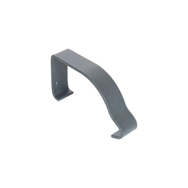 Gootbeugel 125mm kort magnelis antraciet