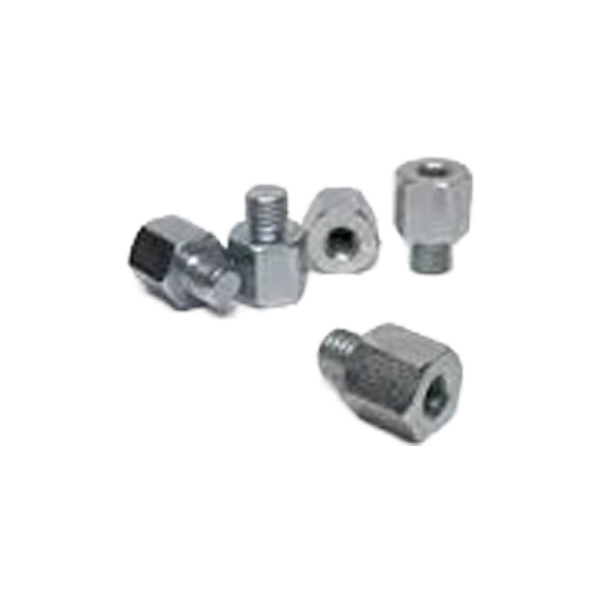 Verloopnippel - M6 t/m M10 - Zink